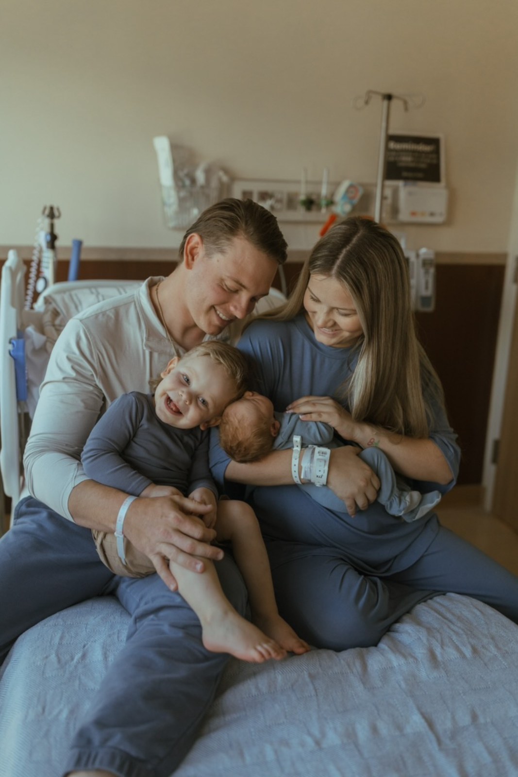 The Sonoran Desert Air family welcoming a new baby
